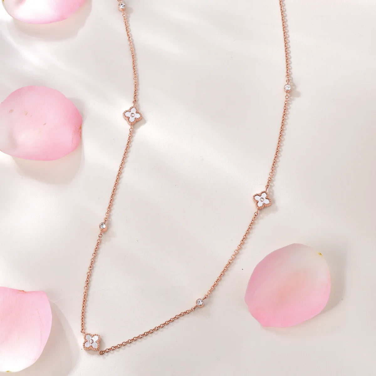Mini Joory / Necklace Pearl Rose Gold