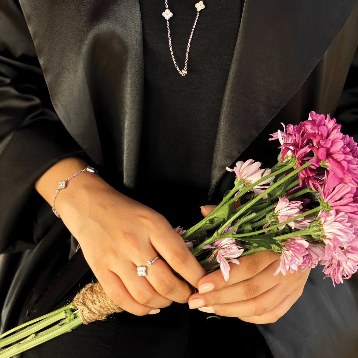 Mini Joory / Ring Pearl Silver