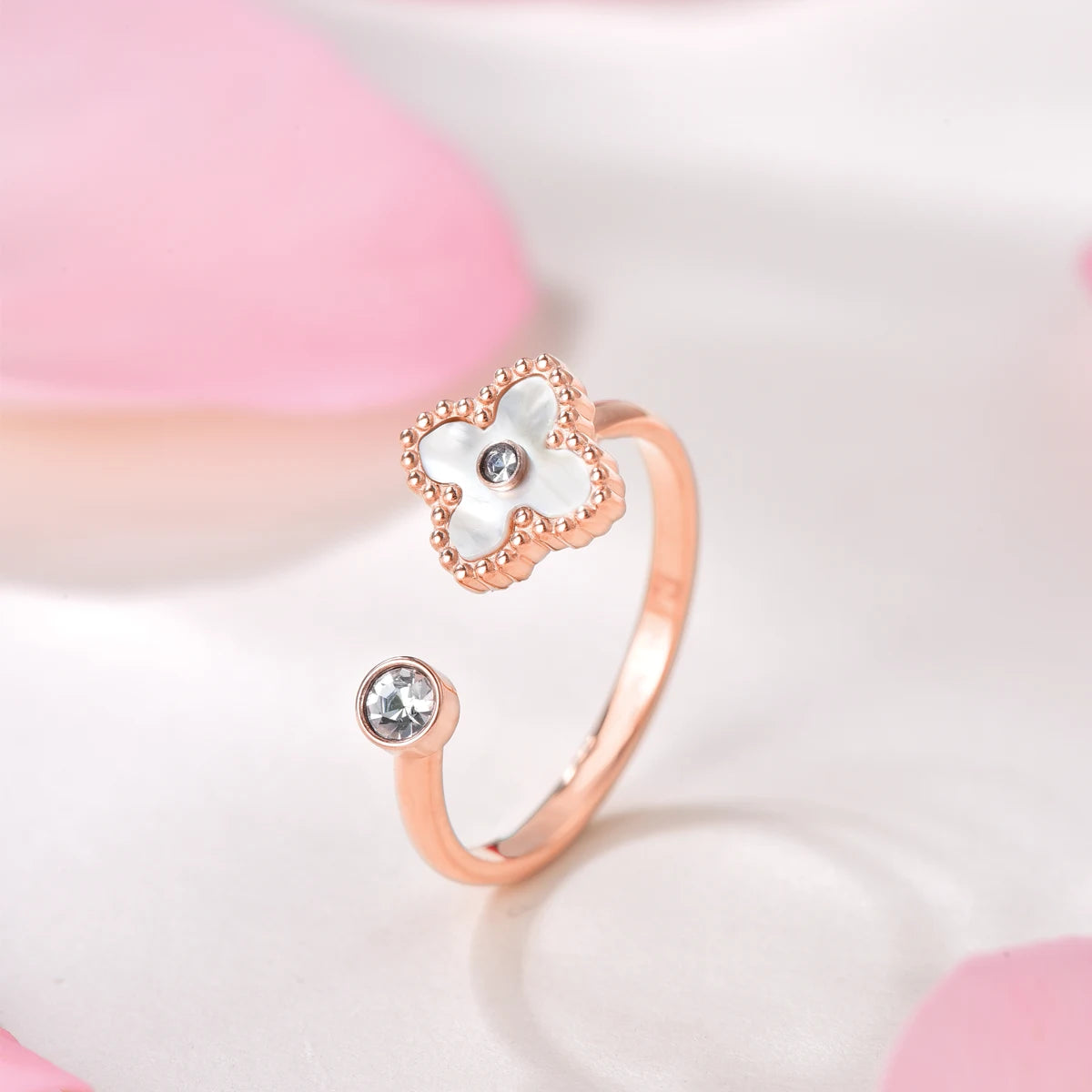 Mini Joory / Ring Pearl Rose Gold