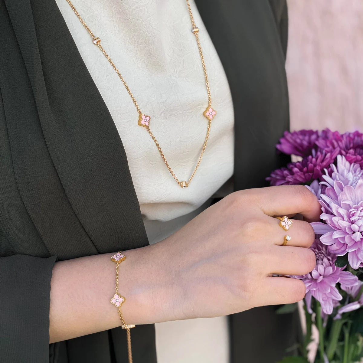 Mini Joory / Ring Baby Pink Gold