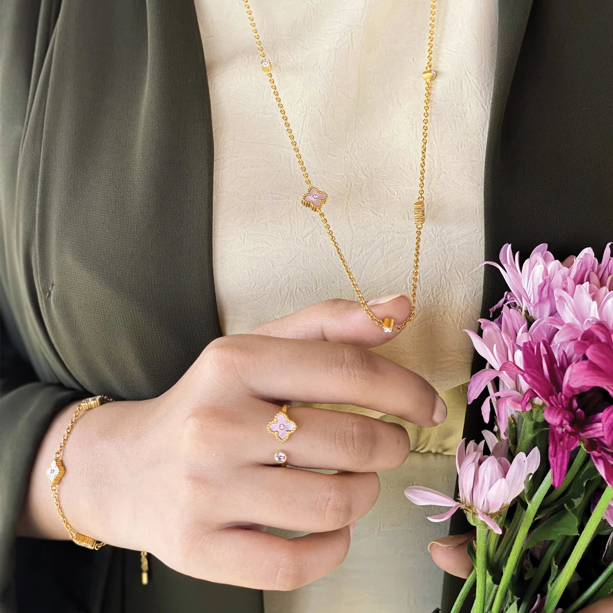 Mini Joory / Ring Baby Pink Gold