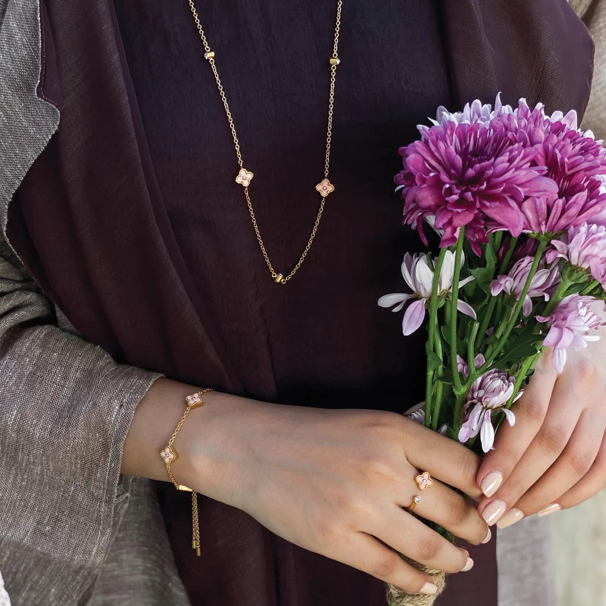 Mini Joory / Ring Baby Pink Gold