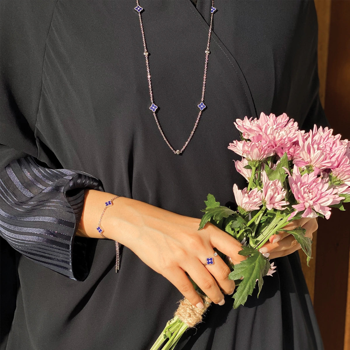 Mini Joory / Ring Blue Silver