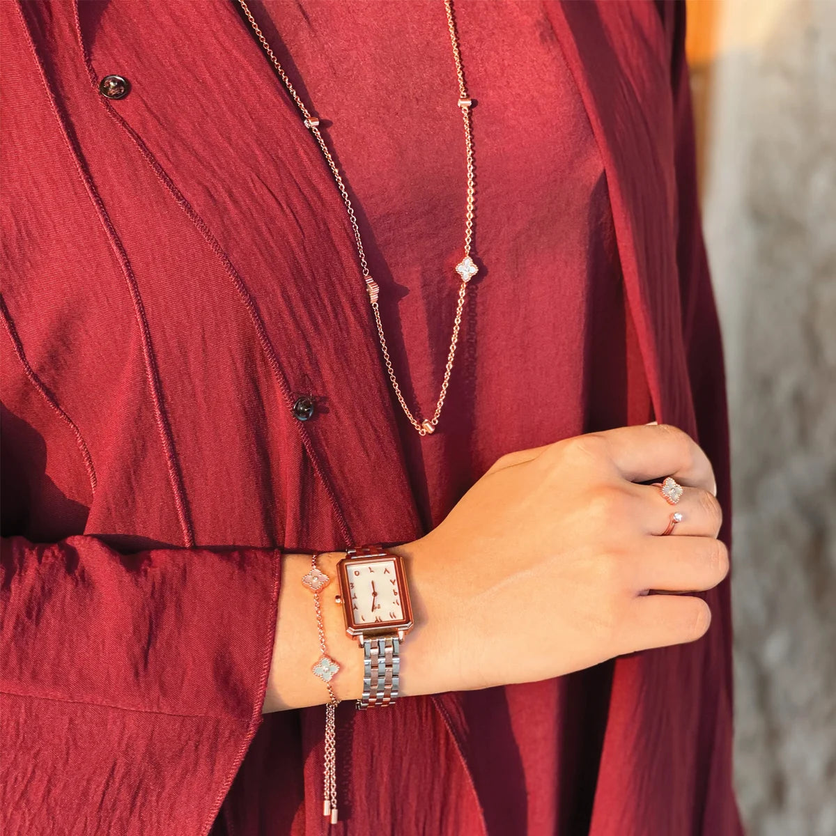 Mini Joory / Set Pearl Rose Gold