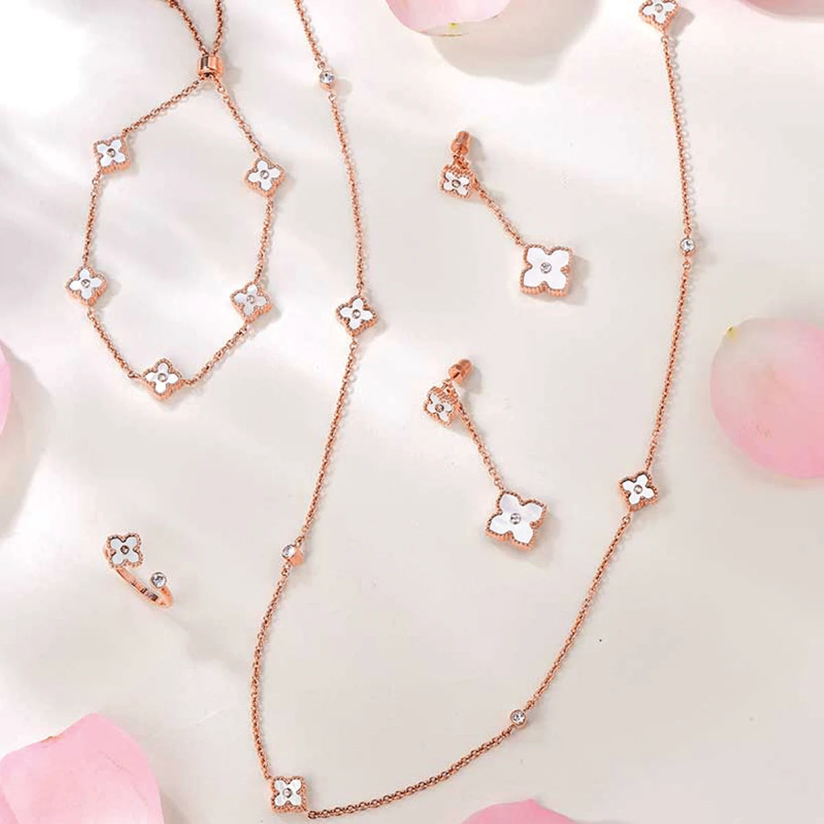 Mini Joory / Set Pearl Rose Gold