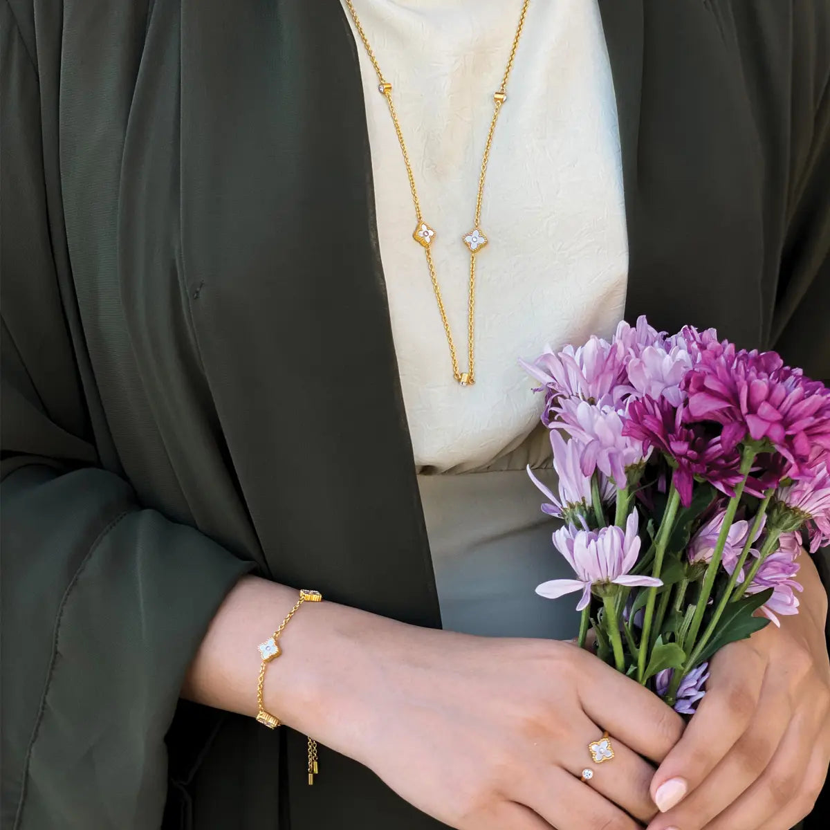 Mini Joory / Set Pearl Gold