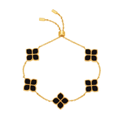 Joory / Bracelet Black Gold