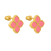 Joory / Earrings Pink Gold