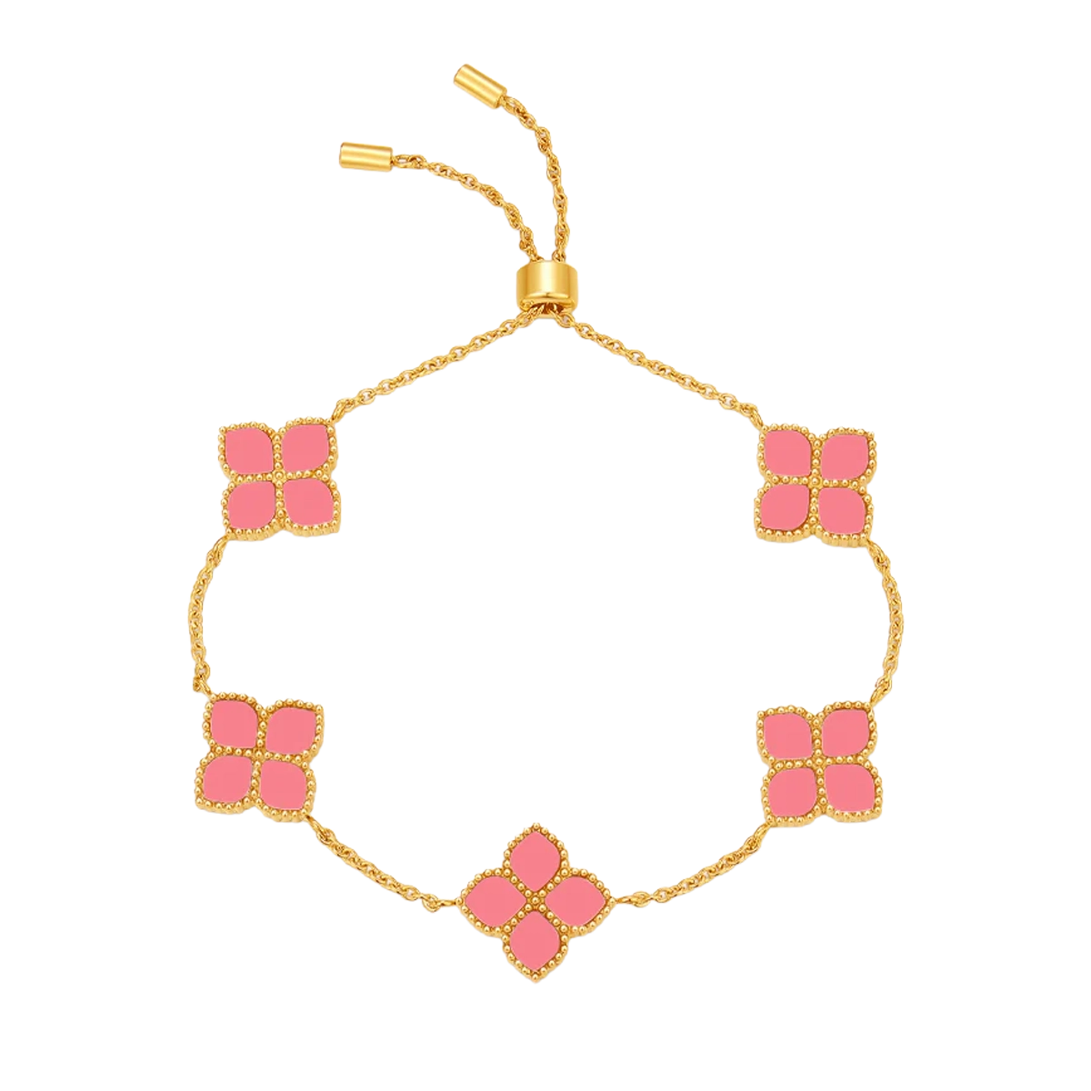 Joory / Bracelet Pink Gold