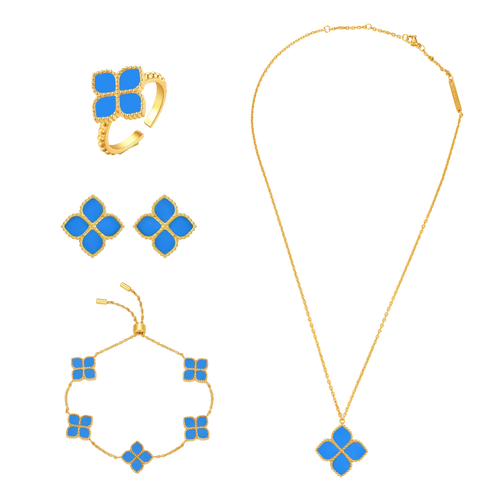 Joory / Set Teal Gold