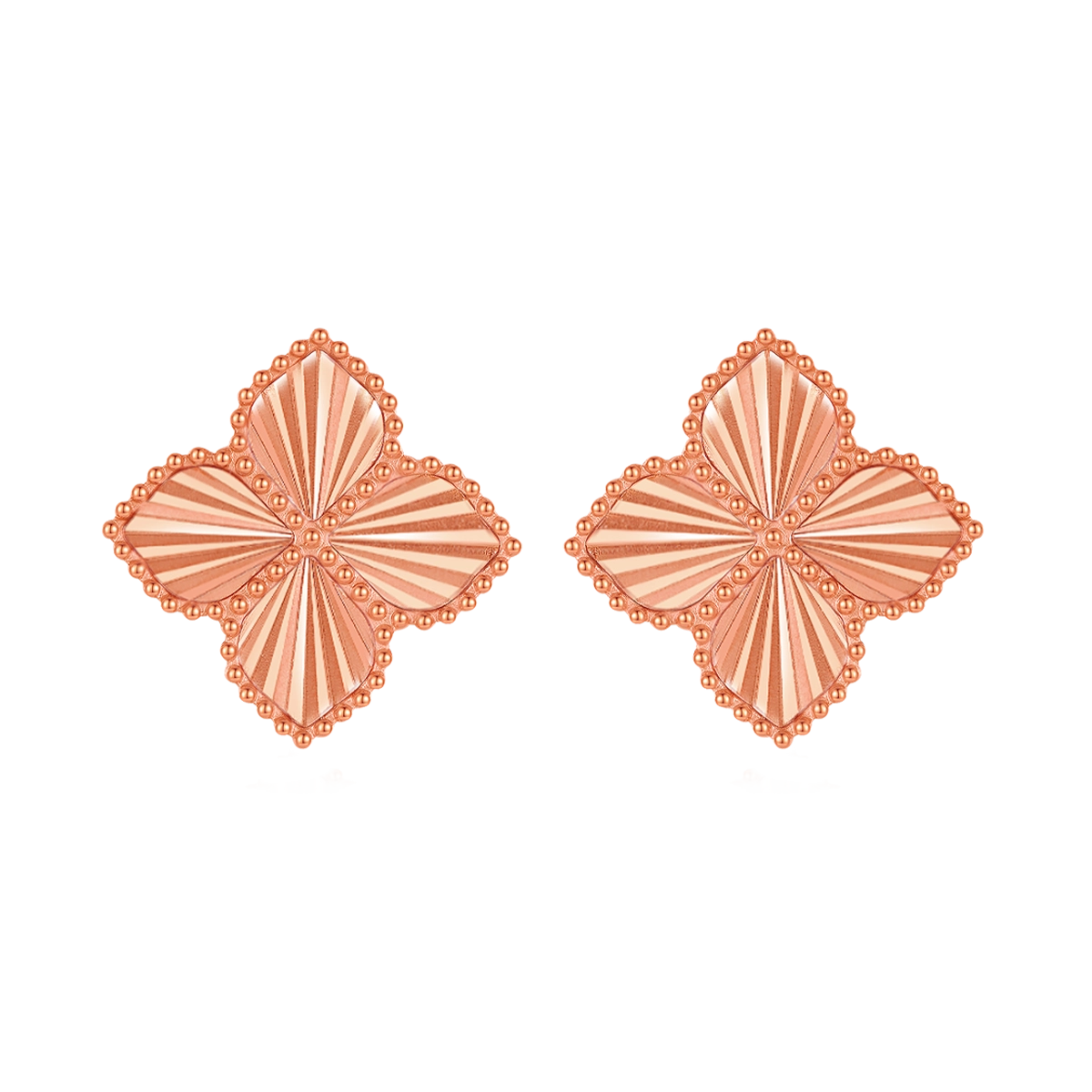 Joory / Sunglow Earrings Rose Gold