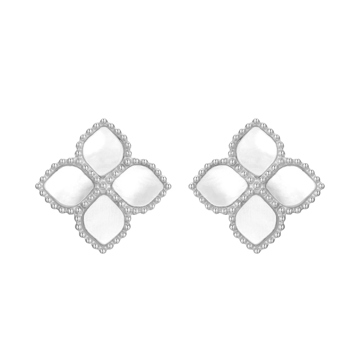 Joory / Earrings Pearl Silver