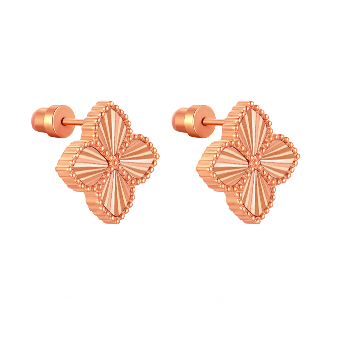 Joory / Sunglow Earrings Rose Gold