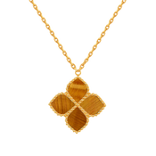 Joory / Necklace Tiger Eye Gold