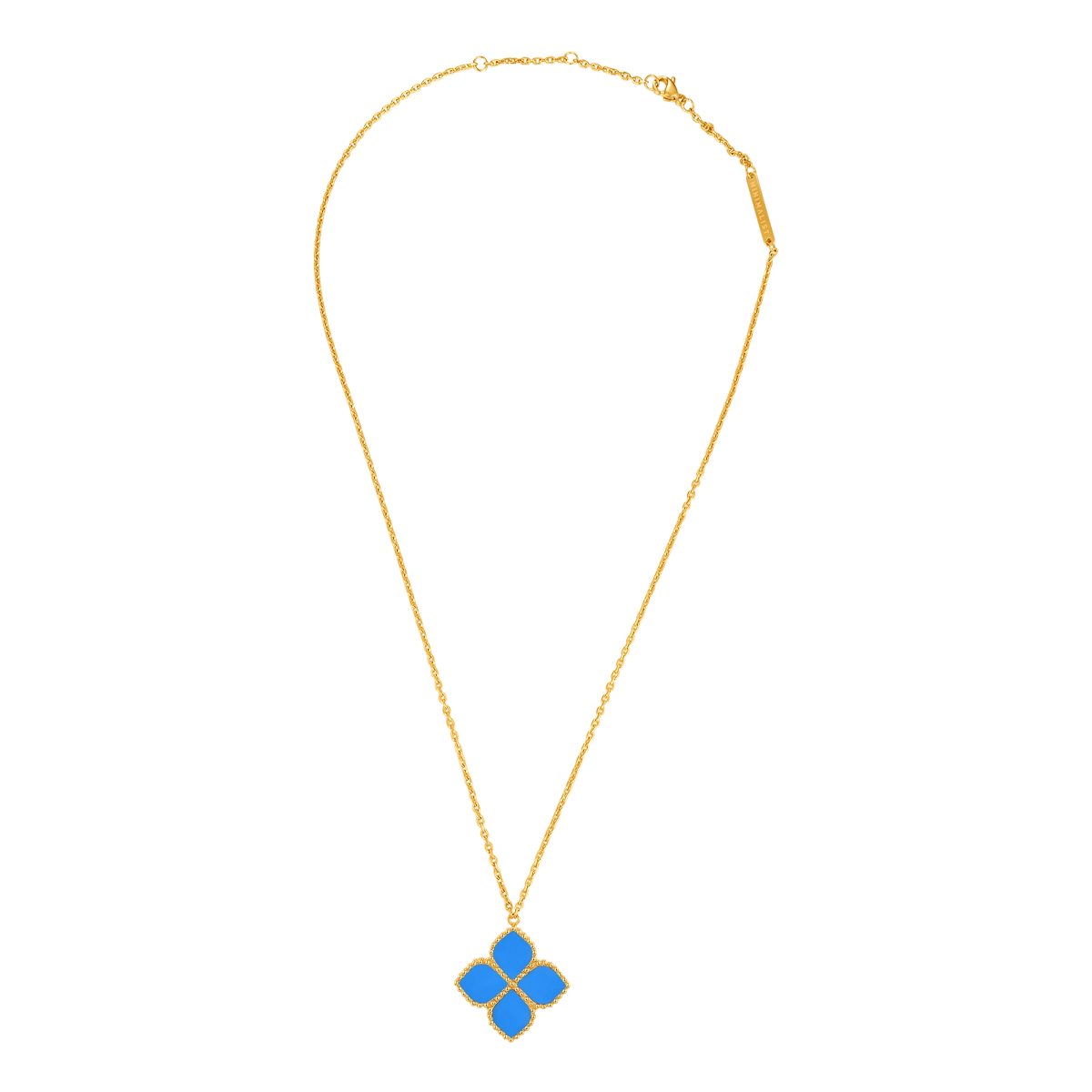 Joory / Necklace Teal Gold