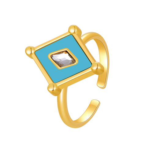 Kite / Ring Turquoise Gold