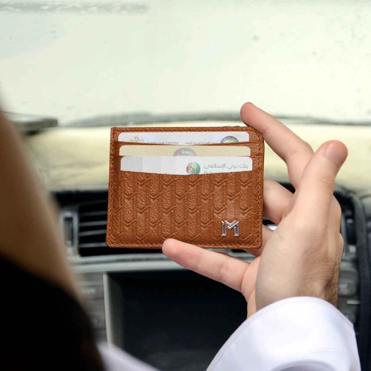 Camel Leather Tan / Silver