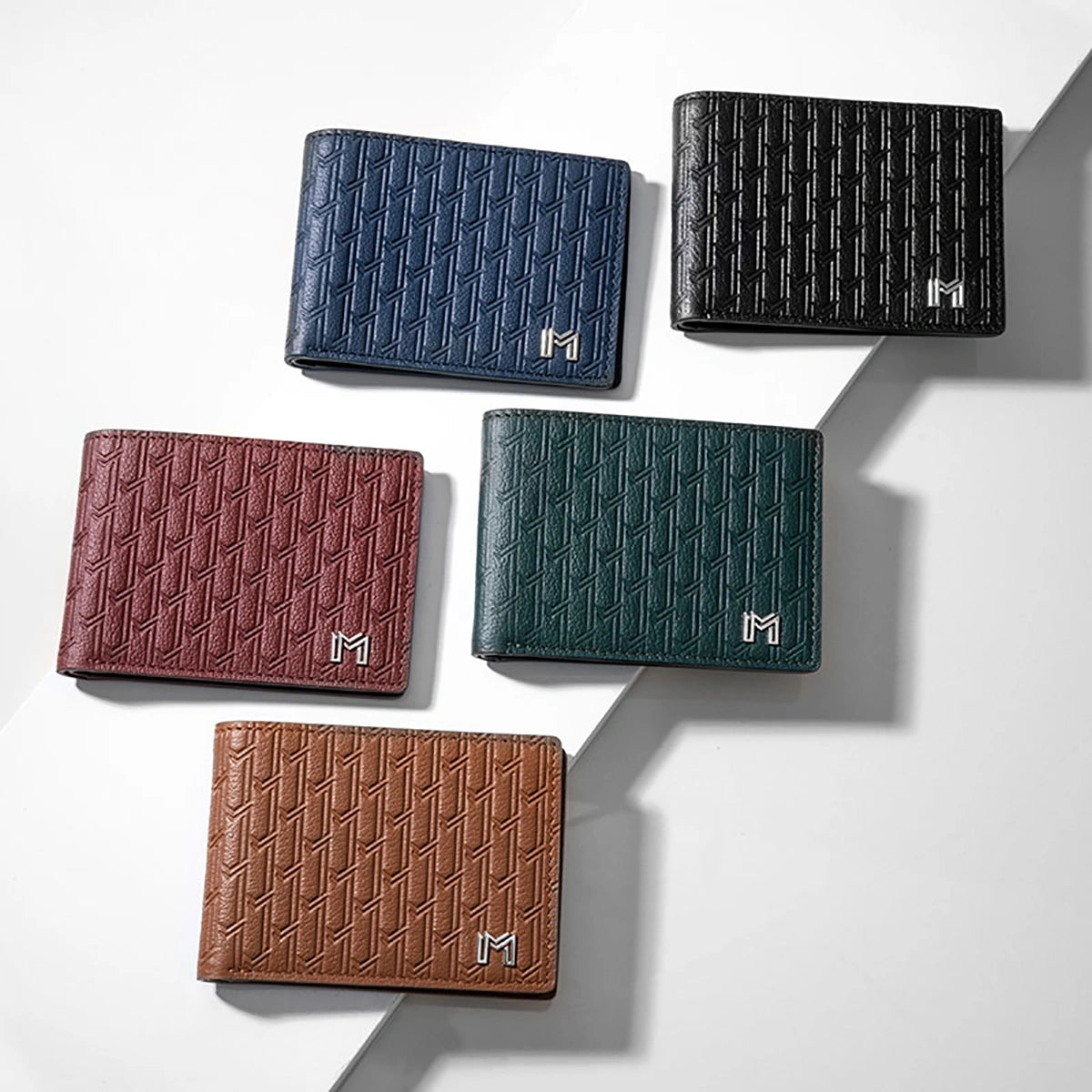 Camel Leather Navy / Silver