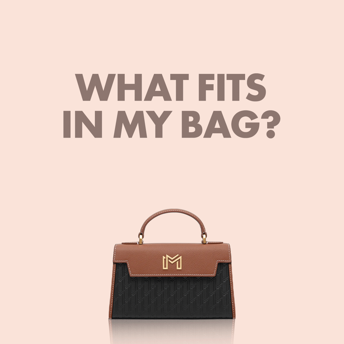 Hessa Handbag / Black & Tan