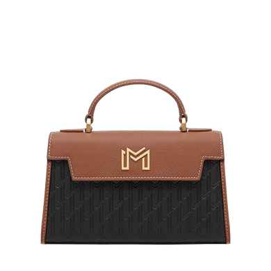 Hessa Handbag / Black & Tan
