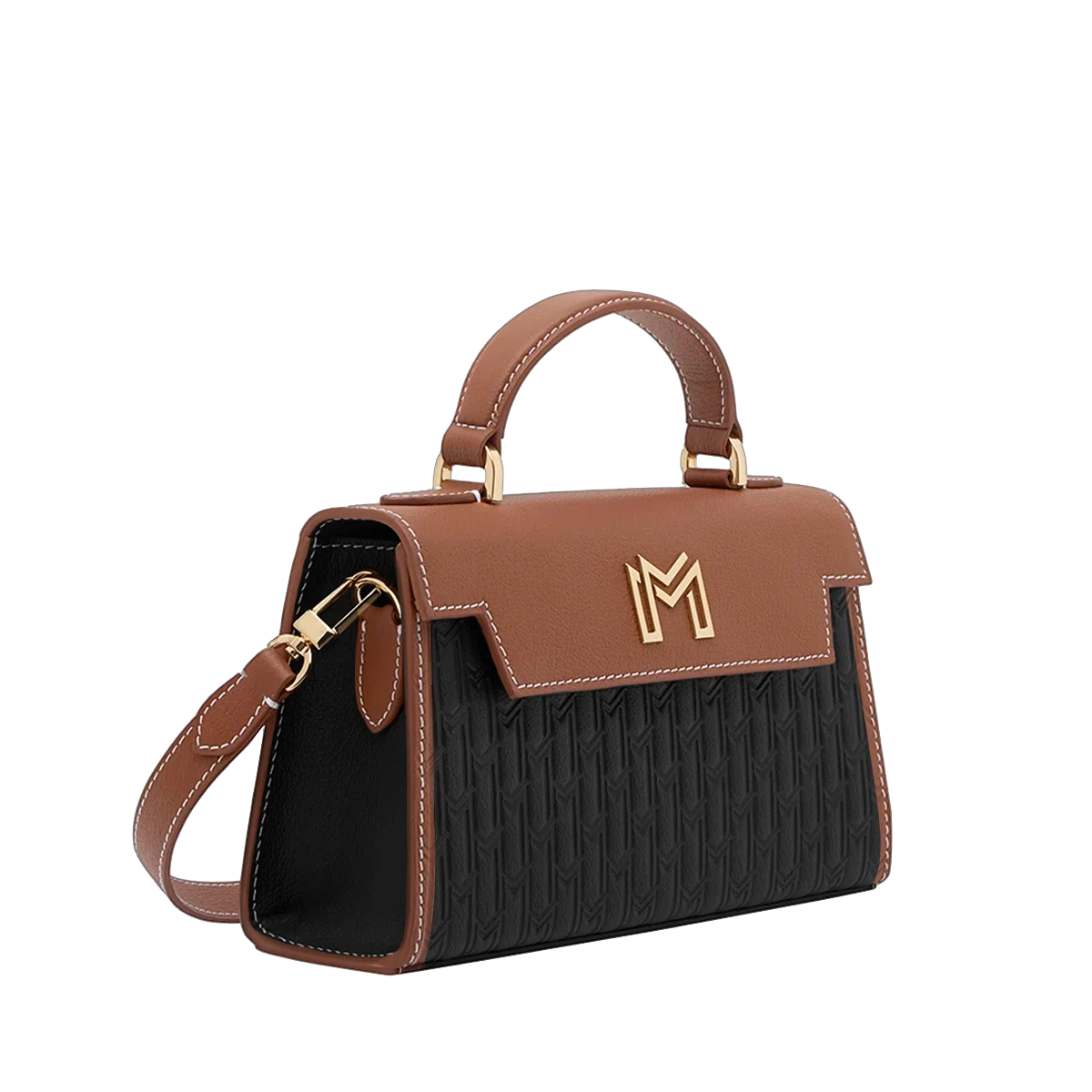 Hessa Handbag / Black & Tan