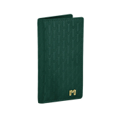 Italian Calfskin Leather Green / Gold