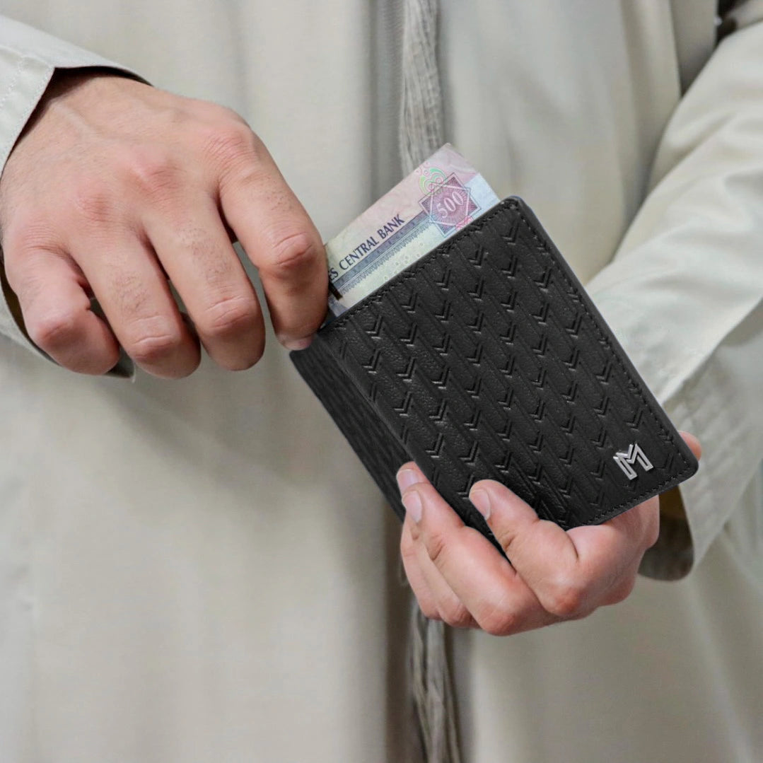 Camel Leather Black / Silver