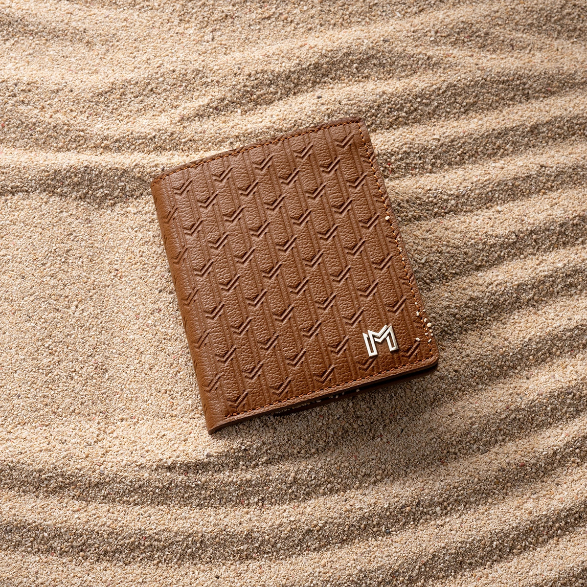 Camel Leather Tan / Silver