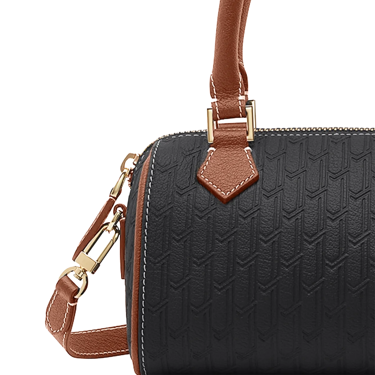 Reem Handbag / Black & Tan