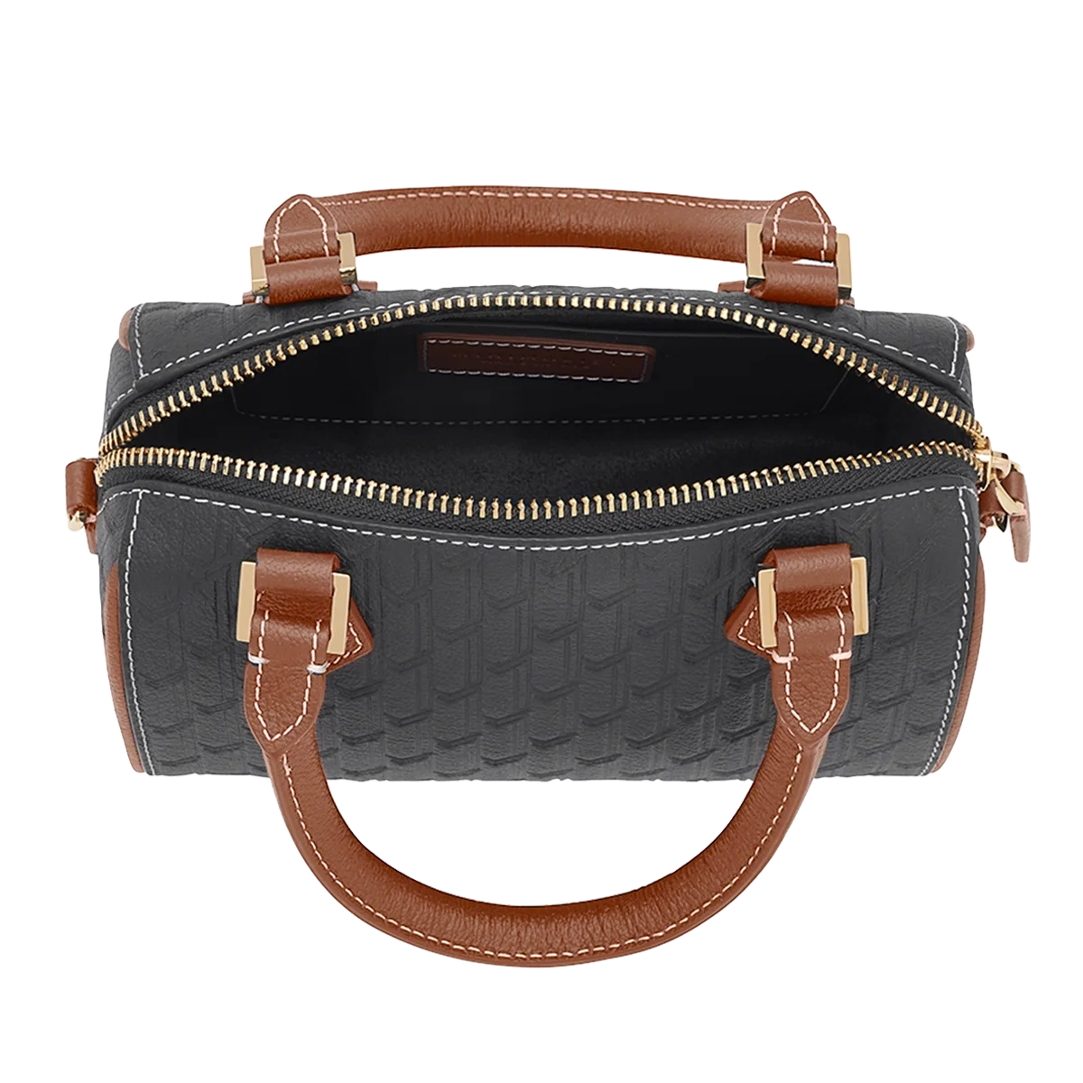 Reem Handbag / Black & Tan