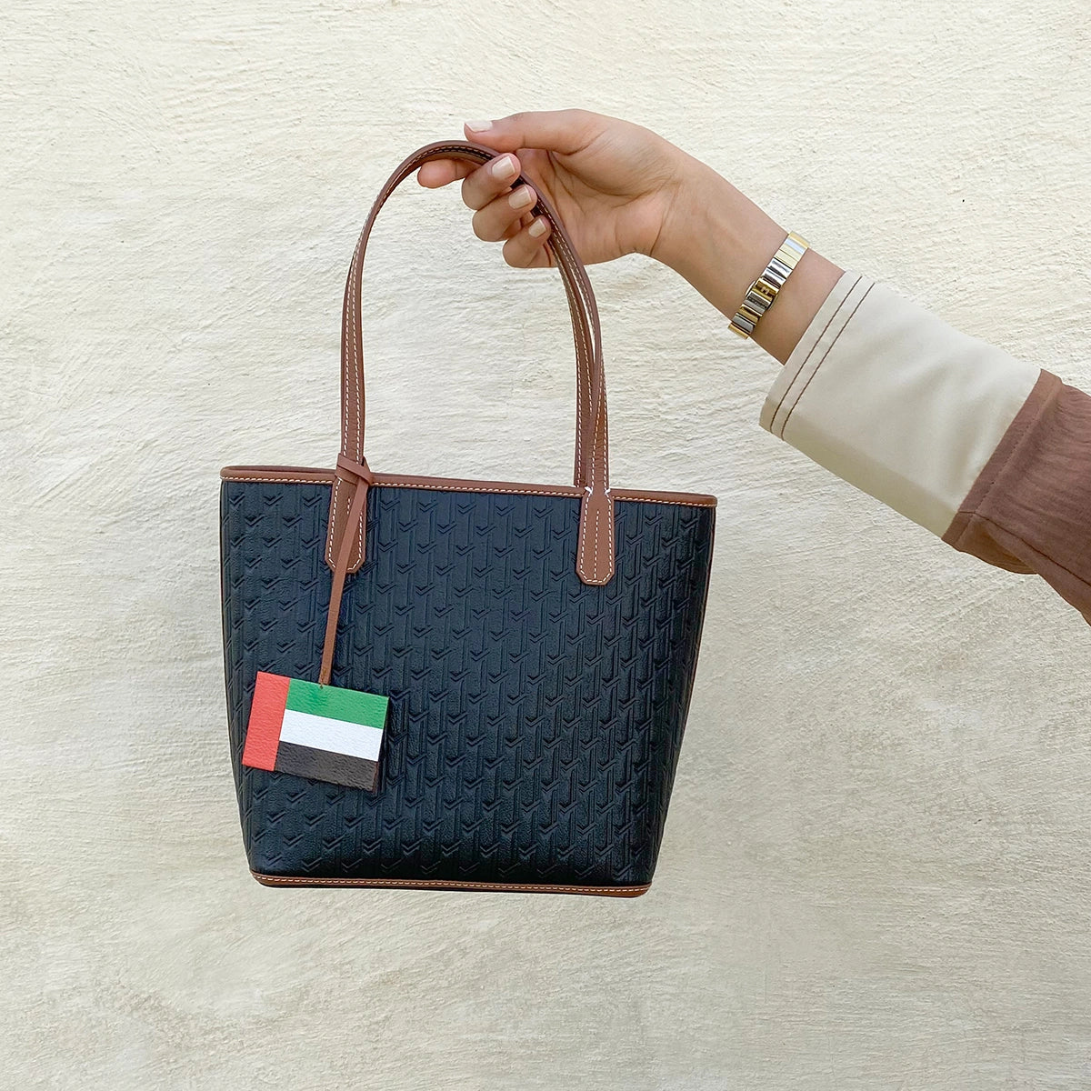 Leather Charm / UAE Flag