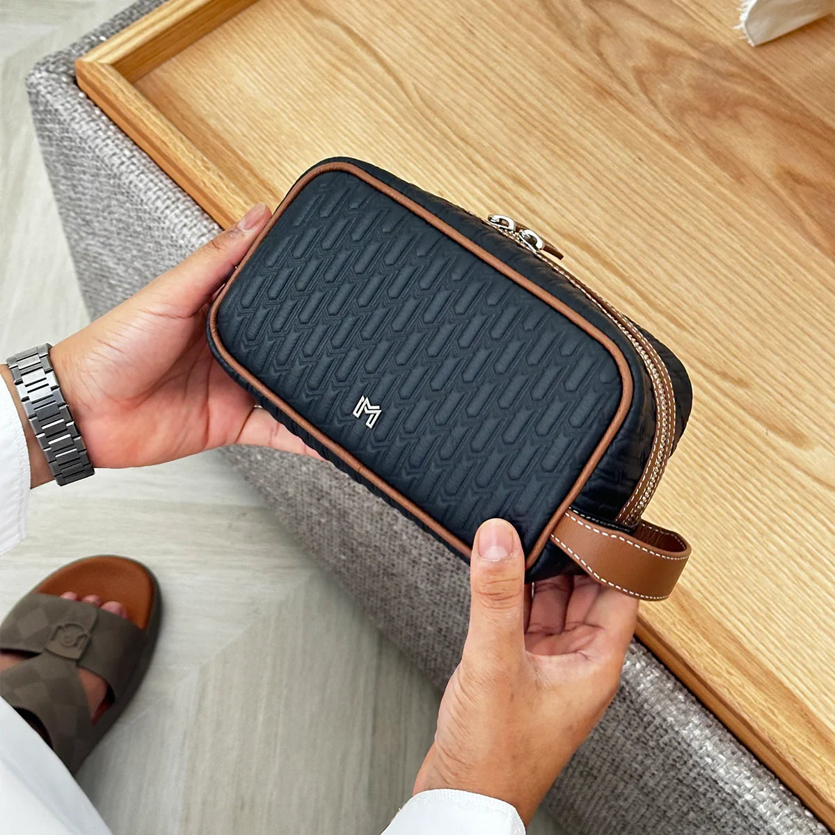 Mansour / Travel Pouch / Mini Wallet - Gift Set