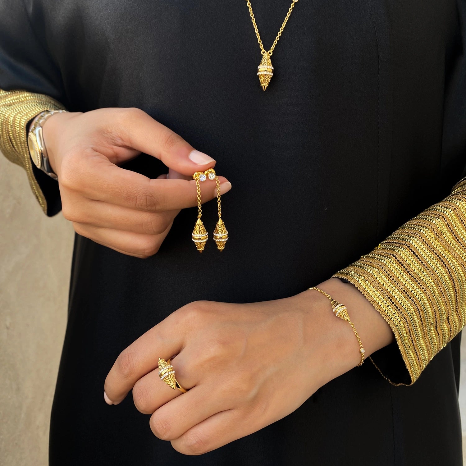 Lantern / Simple Set Gold