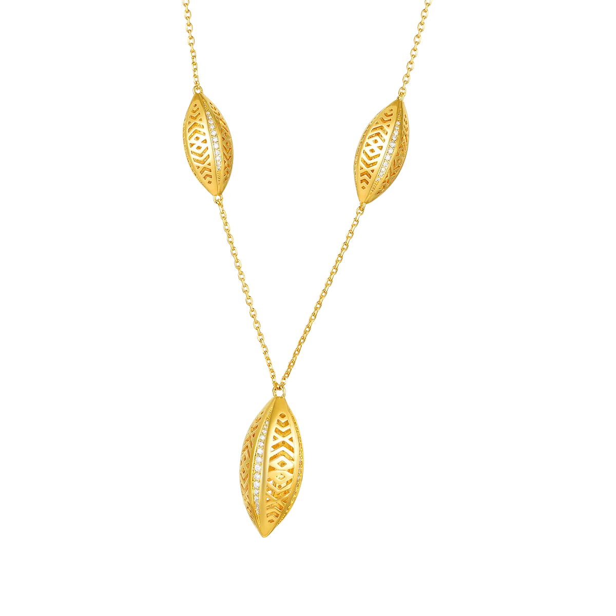 Leaf / Necklace Gold
