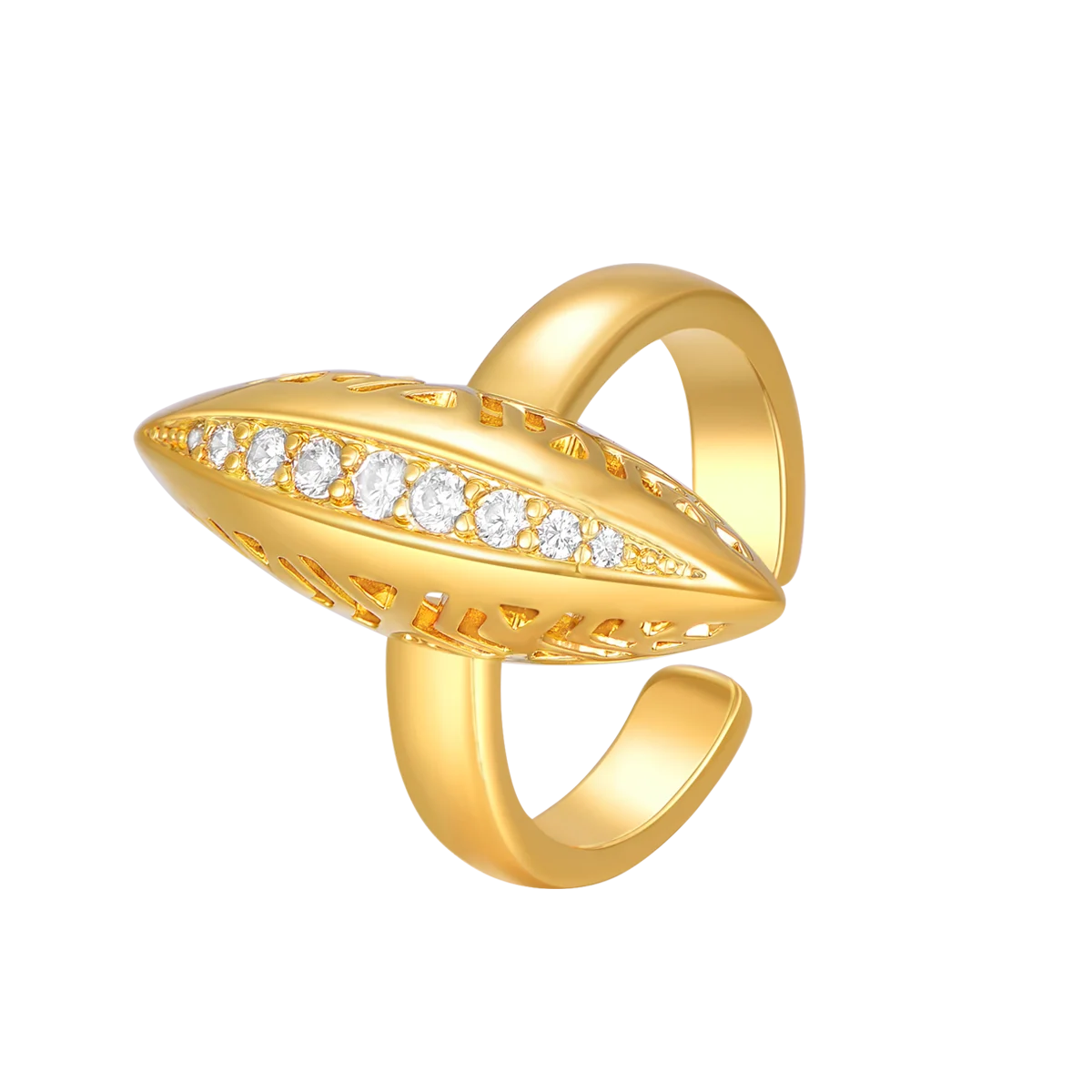 ليف / طقم باللون الذهبي