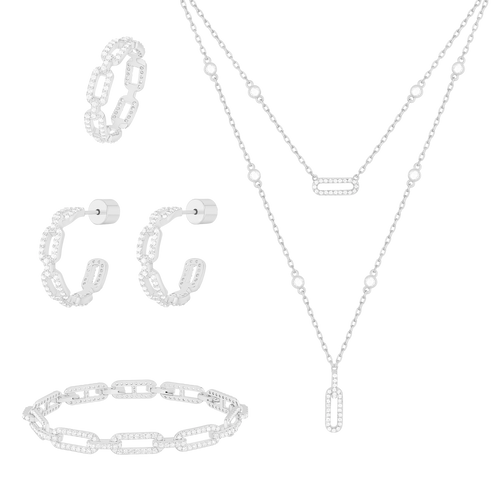 Links / Classic Set Silver