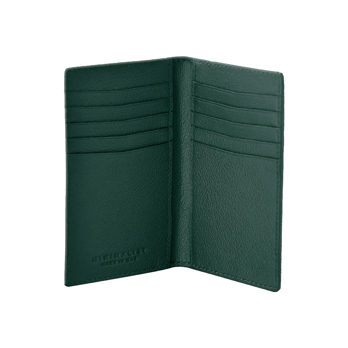 Camel Leather Green / Silver