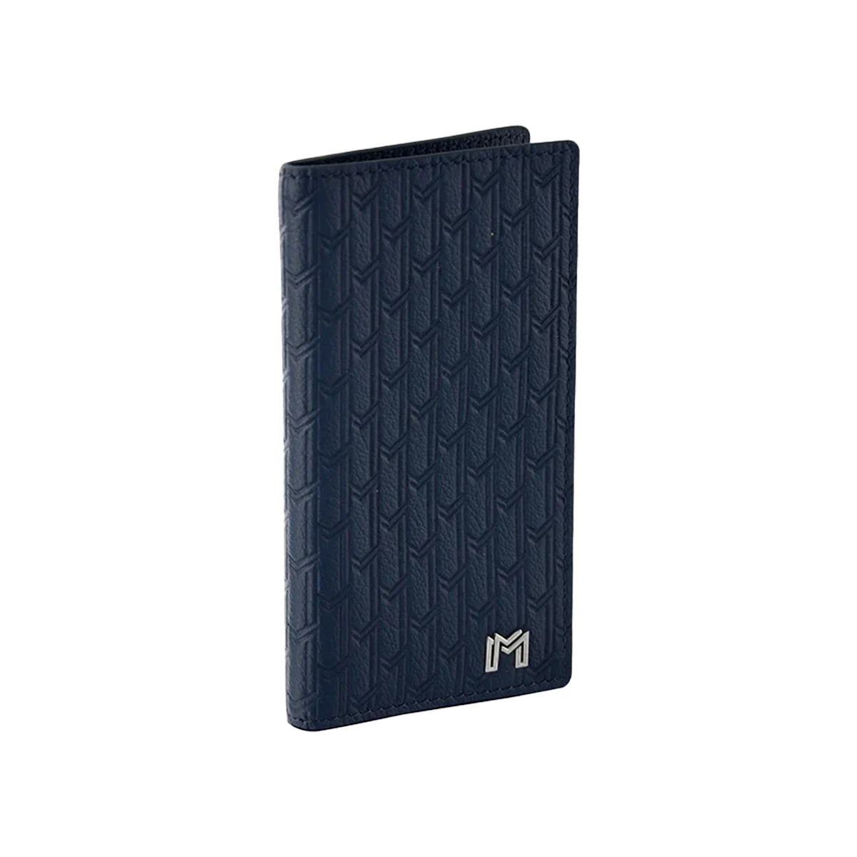 Camel Leather Navy / Silver