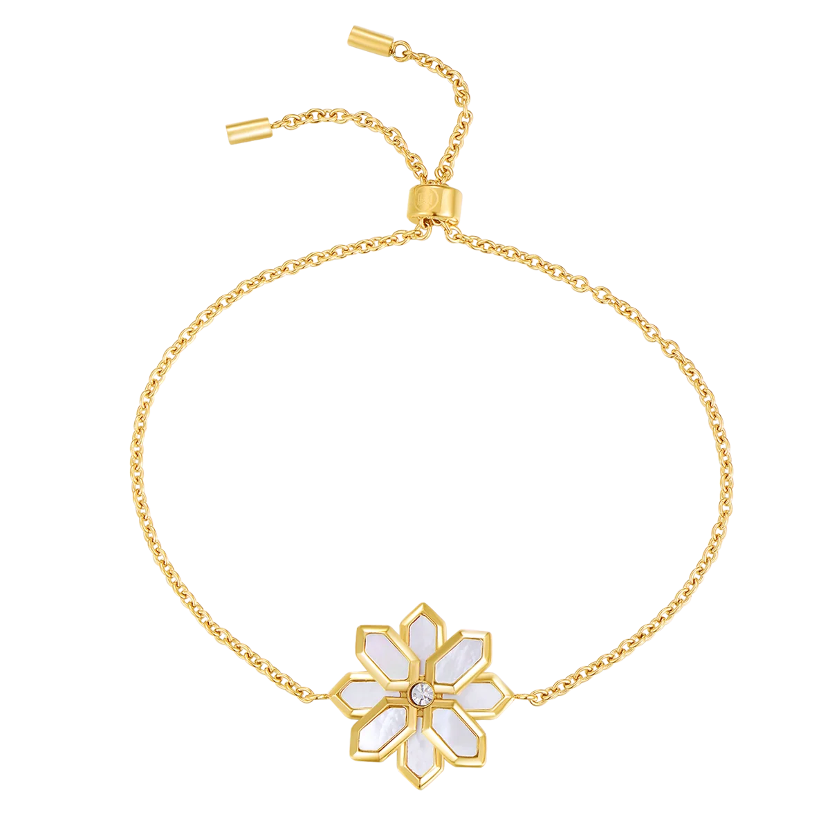 Lotus / Bracelet Pearl Gold