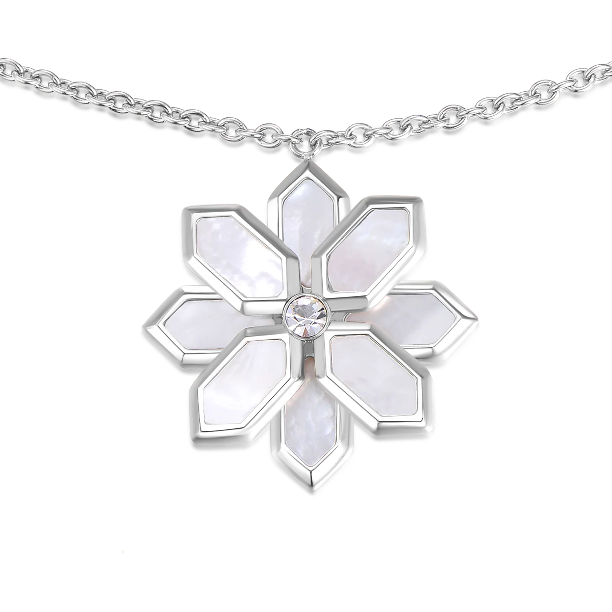 Lotus / Bracelet Pearl Silver