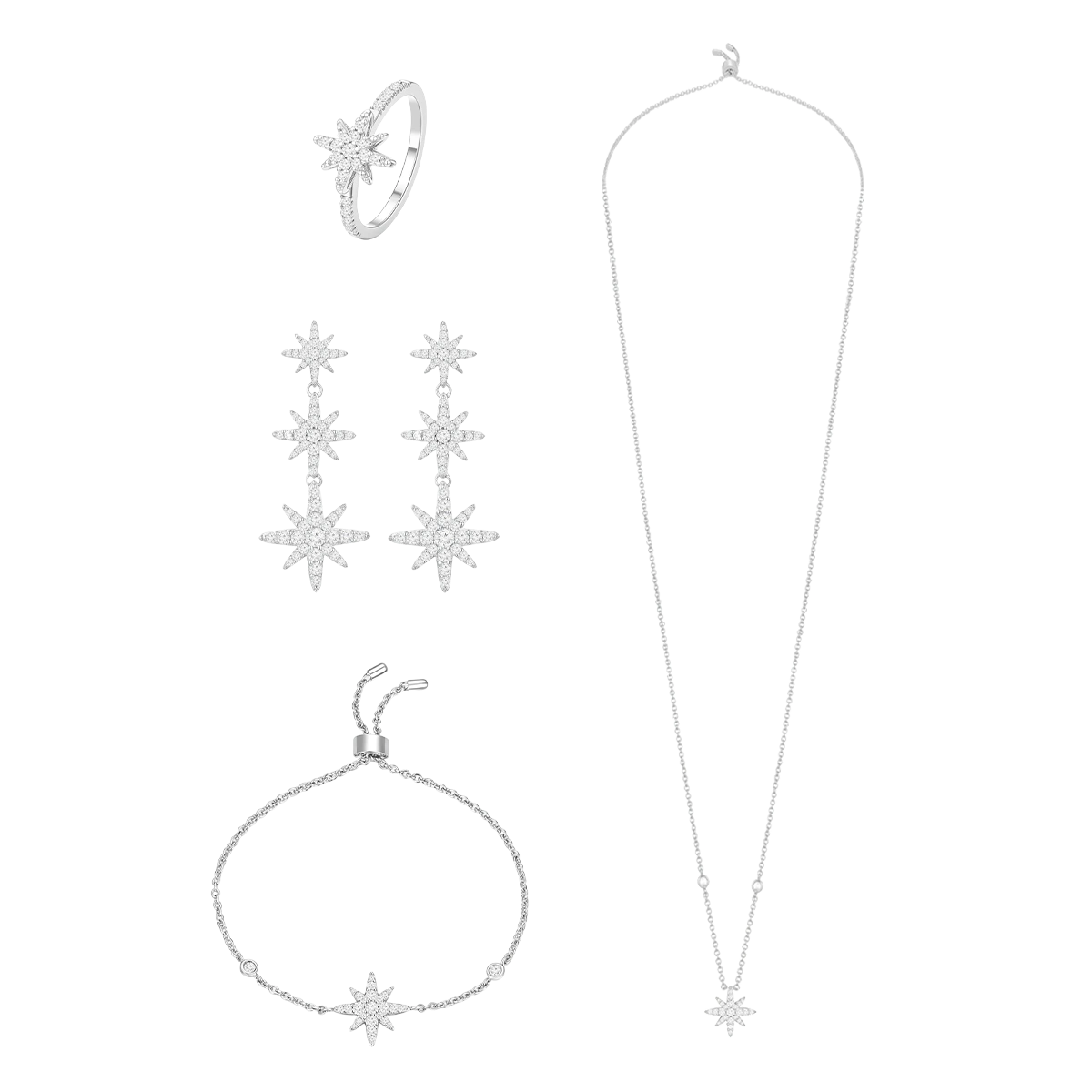 Moonstar / Simple Set Silver