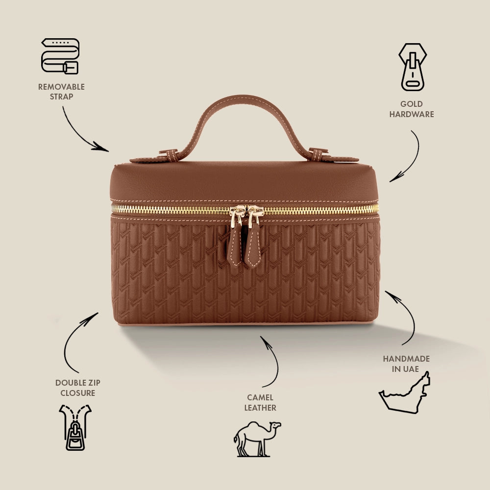 شنطة ميثاء / تان