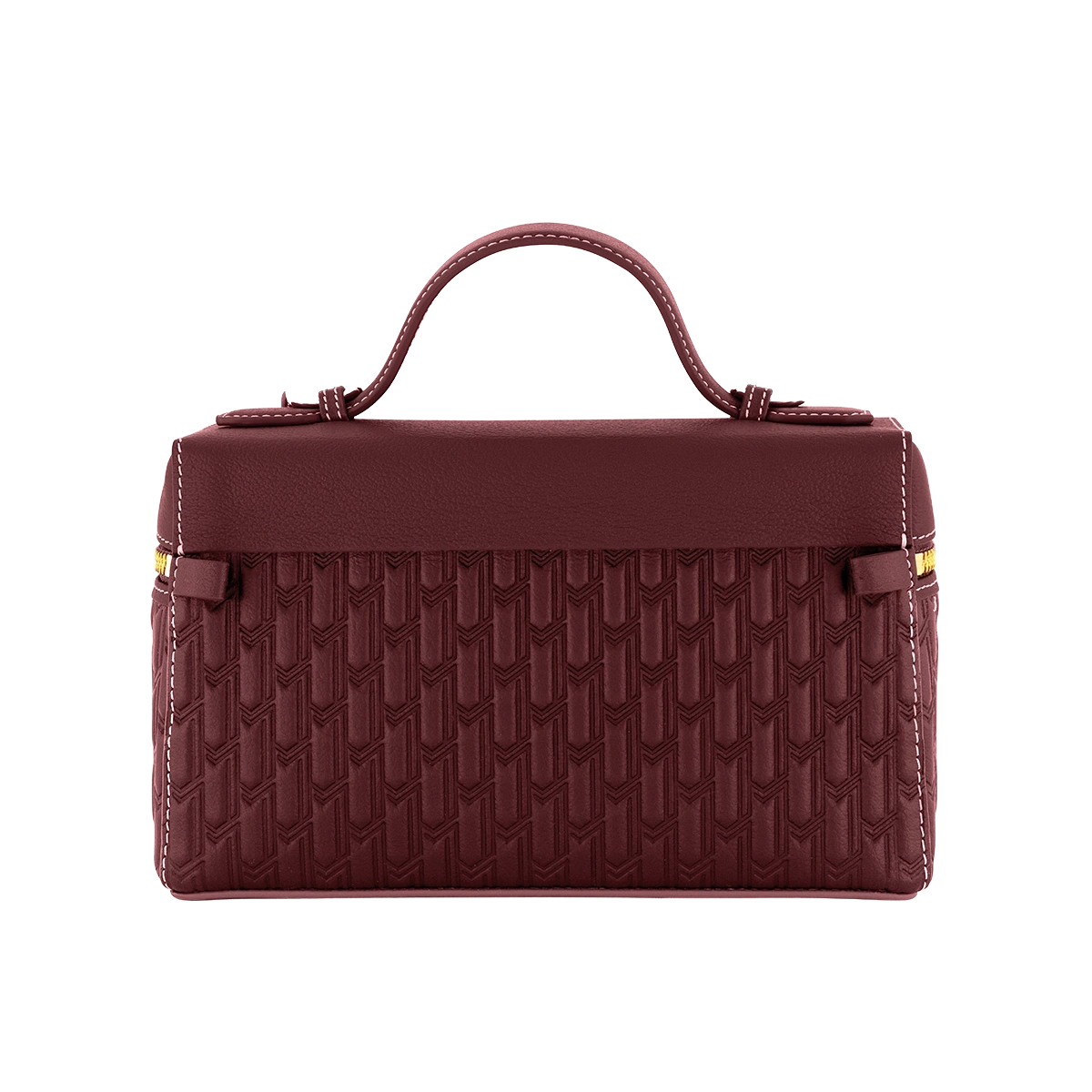 Maitha / Card Holder, Burgundy - Gift Set