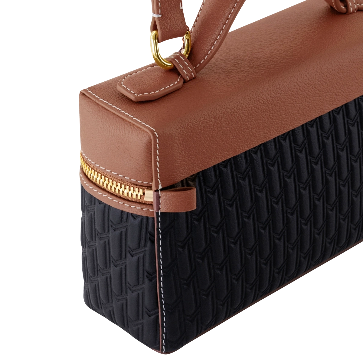 Maitha Handbag / Black & Tan