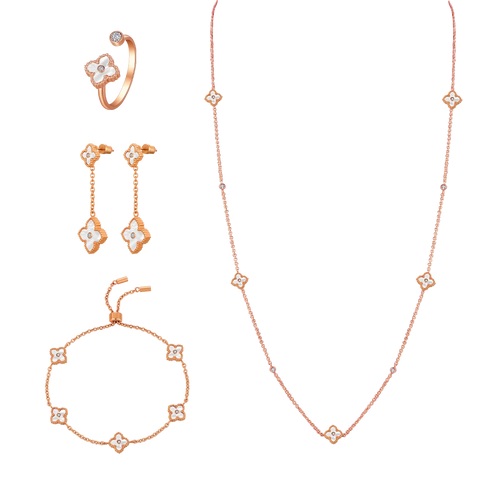 Mini Joory / Set Pearl Rose Gold