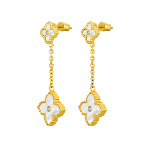 Mini Joory / Earrings Pearl Gold