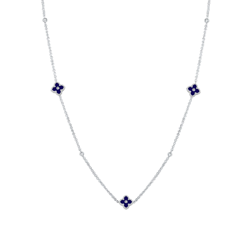 Mini Joory / Necklace Blue Silver