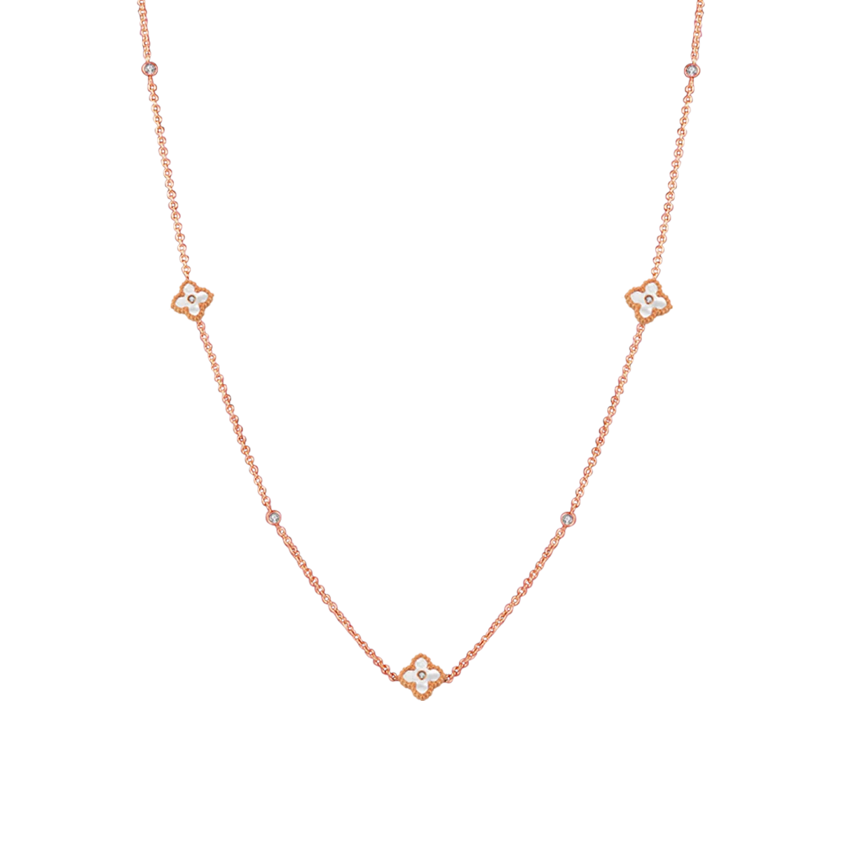 Mini Joory / Necklace Pearl Rose Gold