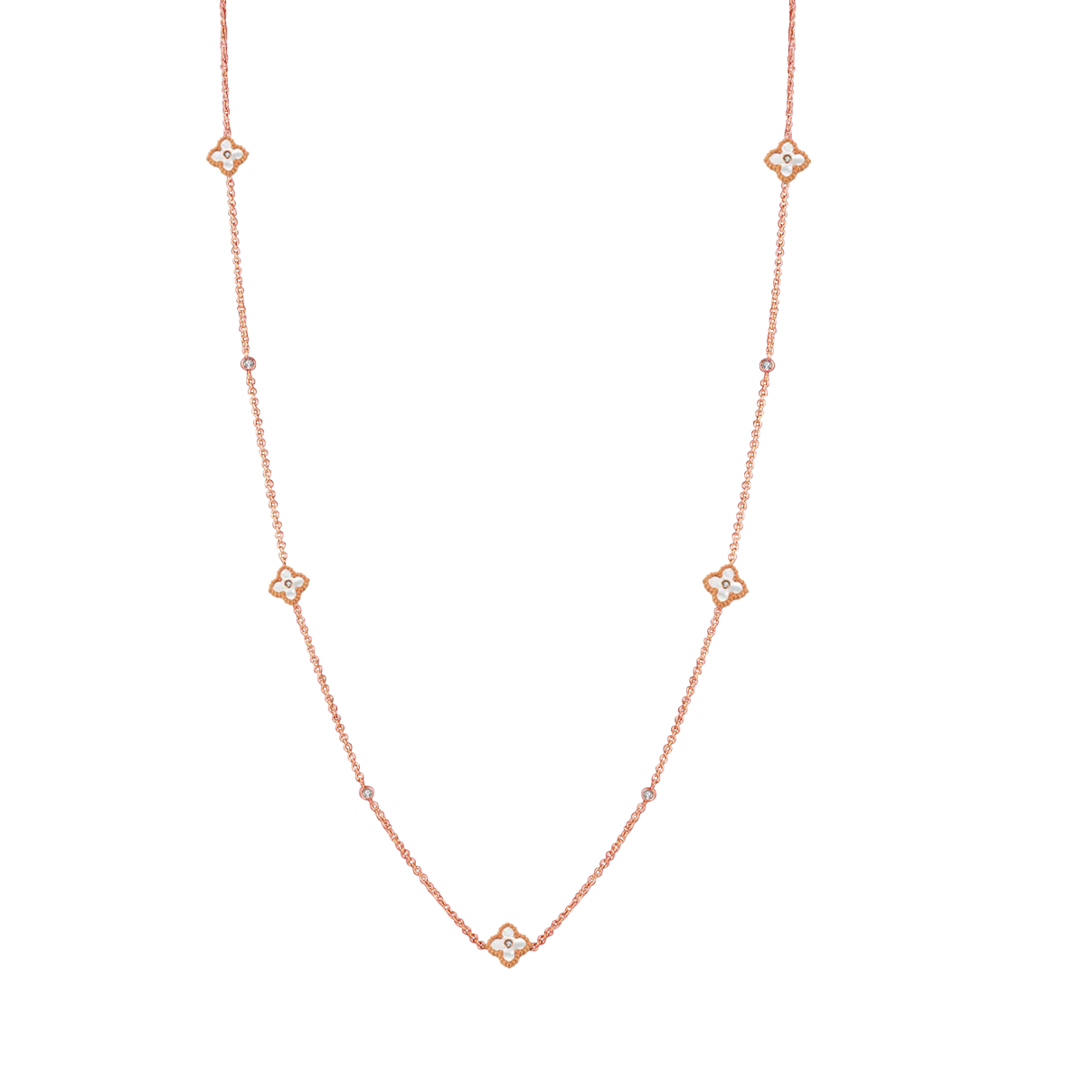 Mini Joory / Necklace Pearl Rose Gold