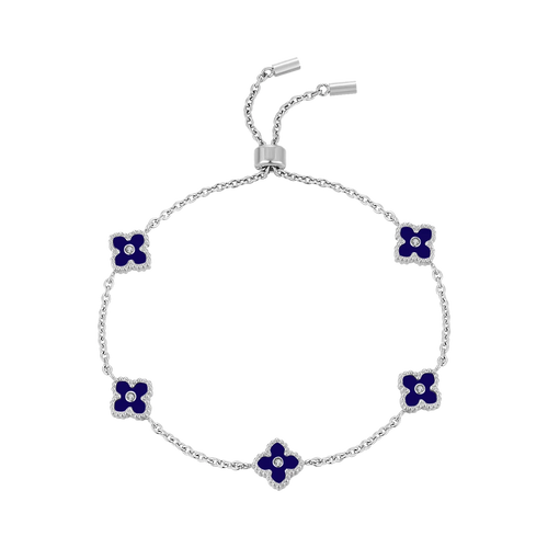 Mini Joory / Bracelet Blue Silver